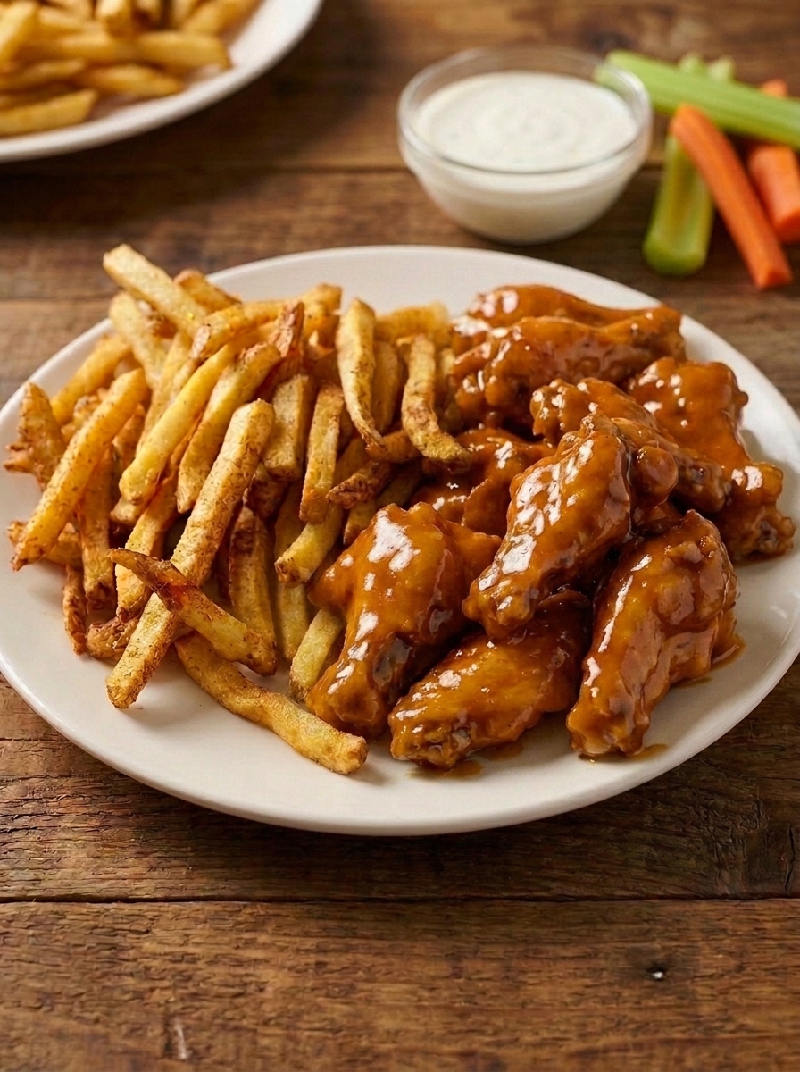 ALITAS BBQ (12 PIEZAS)